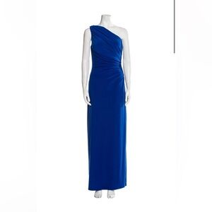 Ralph Lauren, blue, One-Shoulder Long Dress, size 6
